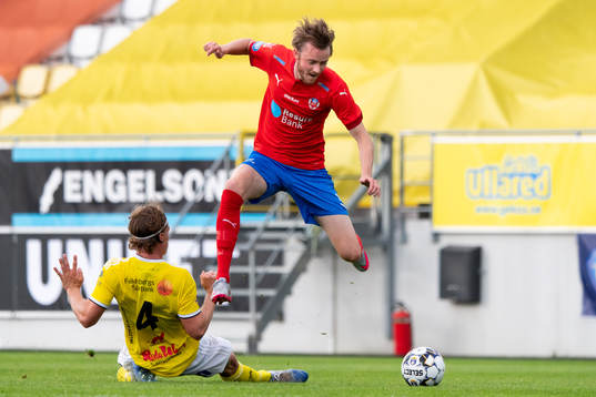 Falkenbergs Carl Johansson och Helsingborgs Rasmus Jönsson