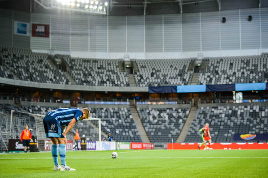 Bla gjennom flere bilder av Fotboll, Allsvenskan, Djurgården - Östersund