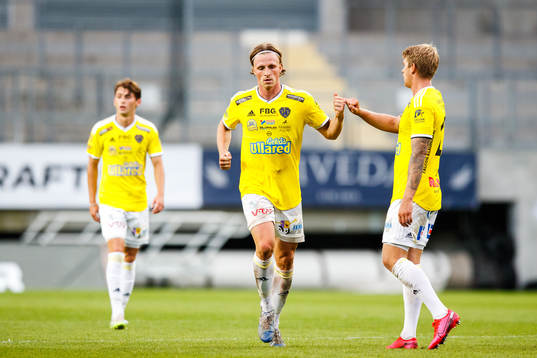 Falkenbergs Carl Johansson och Marcus Klingenberg Mathisen