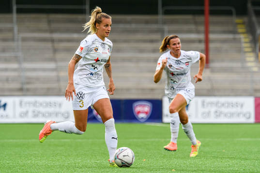 Rosengårds Nathalie Björn och Jessica Samuelsson