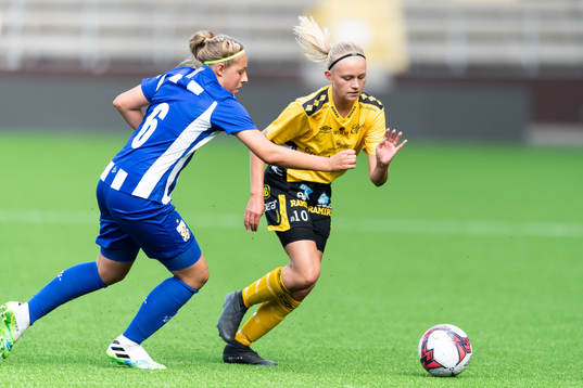 uElfsborgs Matilda Ståhlbom Karlsson och IFK Göteborgs