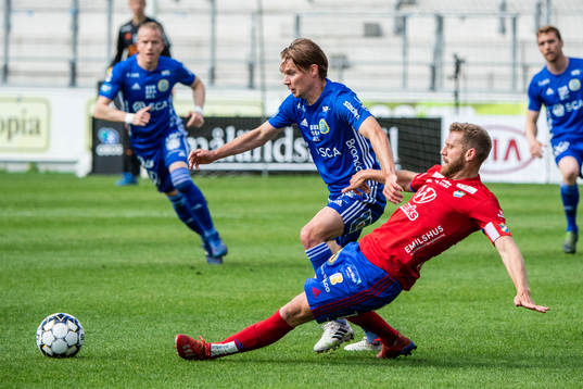 Sundsvalls Johan Blomberg och Östers Stefan Karlsson