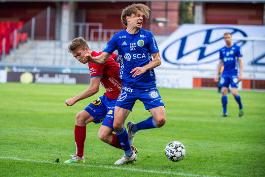 Östers Carl Johansson och Sundsvalls Johan Blomberg