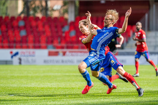 Östers Alexander Henningsson och Sundsvalls Pontus Engblom