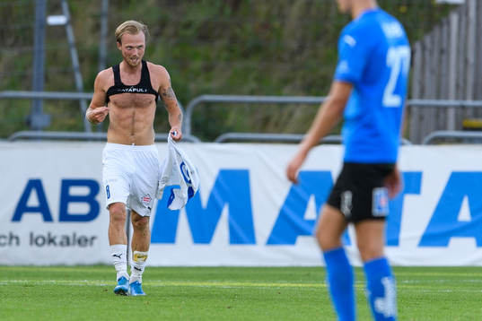 Akropolis Pontus Åbrink jublar efter 2-3