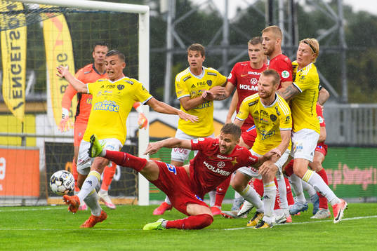 Falkenbergs John Björkengren och Tobias Englund