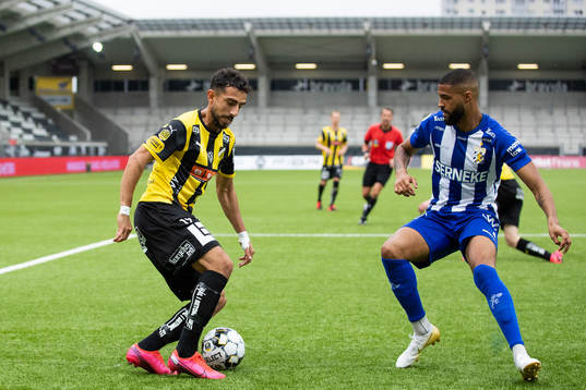 Häckens Daleho Irandust och IFK Göteborgs Kristopher Da