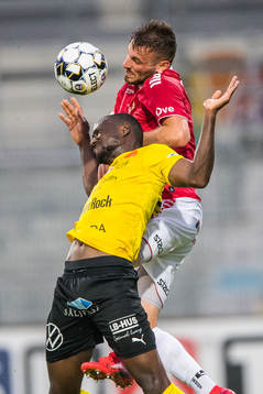 Mjällbys Moses Orwohicho Ogbu och Kalmars Fidan Aliti