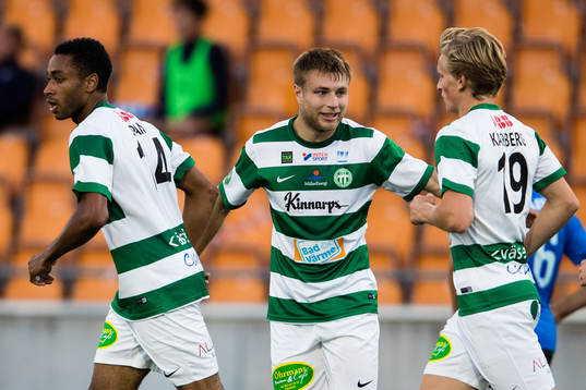 Västerås Brian Span jublar