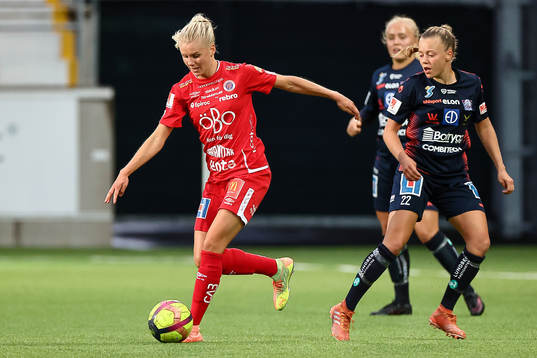 Örebros Sara Lilja-Vidlund och Linköpings Olga Adela