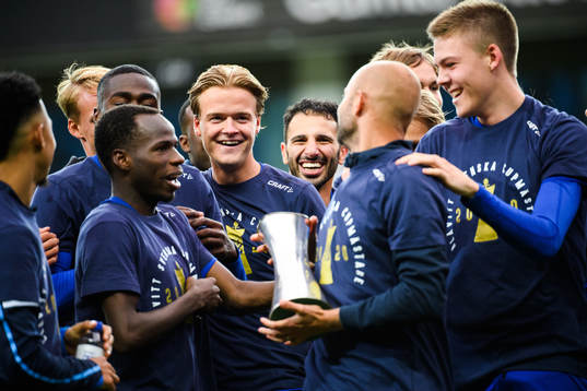 IFK Göteborgs August Erlingmark jublar