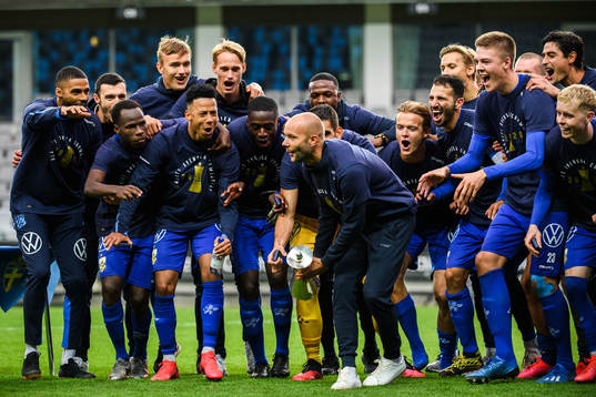 IFK Göteborgs Robin Söder jublar