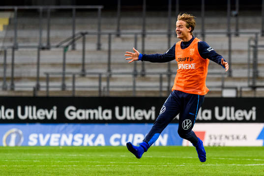 IFK Göteborgs August Erlingmark jublar