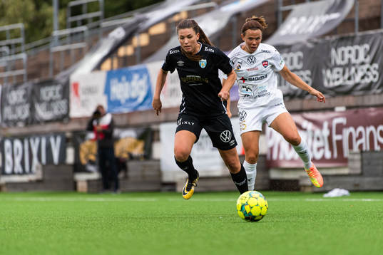 Göteborgs Pauline Hammarlund och Rosengårds Jessica