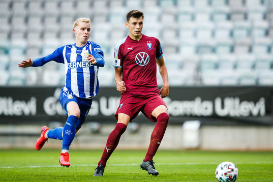 IFK Göteborgs Victor Wernersson och Malmö FFs Anel