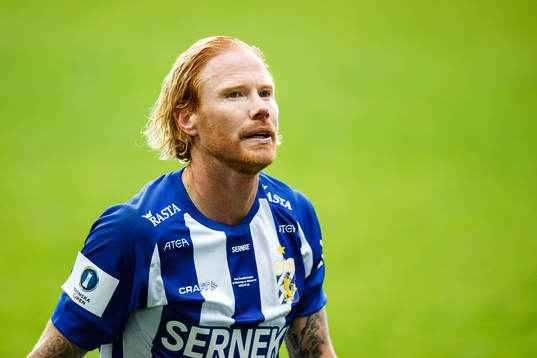IFK Göteborgs Alexander Farnerud jublar