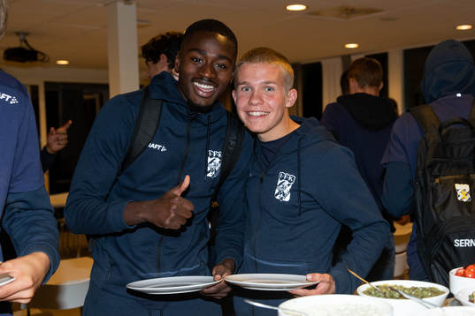 IFK Göteborgs Adil Titi och Isak Dahlqvist