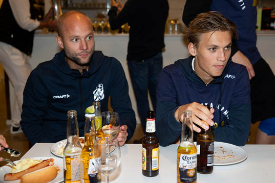 IFK Göteborgs Robin Söder och Noah Alexandersson