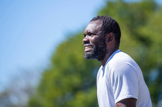 Rosengårds tränare Charles Anderson