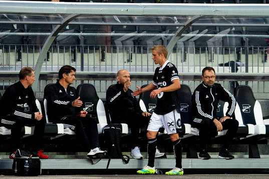 Mikael Dorsin, sports director of Rosenborg, Per Ciljan