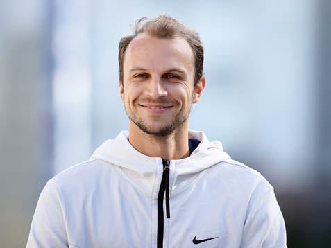 IFK Norrköpings Lars Krogh Gerson på väg till