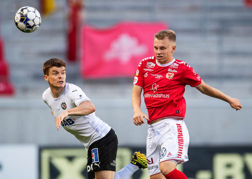 Kalmars Isak Jansson  och Örebros Albin Granlund