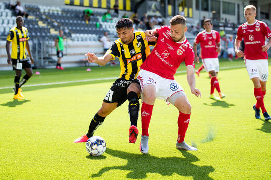 Häckens Ahmed Yasin och Kalmars Fidan Aliti