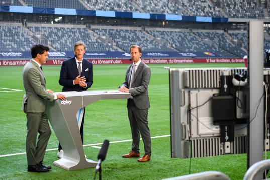 Dplays Tommy Åström, Jens Fjellström och Simon Bank