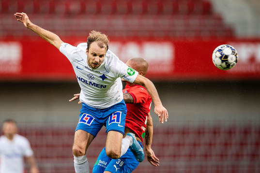 IFK Norrköpings Lars Krogh Gerson och Helsingborgs Anthony
