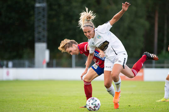 Vittsjös Clara Markstedt och Göteborgs Emma Koivisto