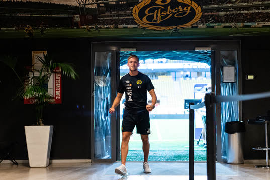 Elfsborgs Jesper Karlsson är glad