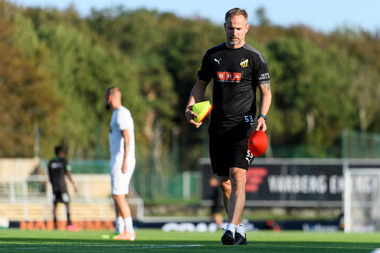 Häckens assisterande tränare Christian Lundström före