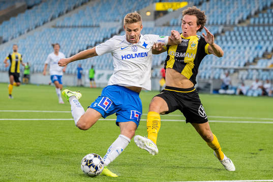 IFK Norrköpings Christoffer Nyman och Hammarbys Kalle