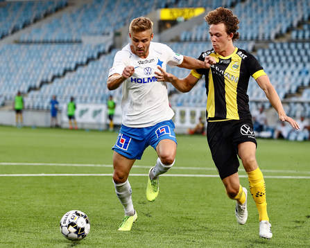 IFK Norrköpings Christoffer Nyman och Hammarbys Kalle