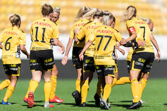 Elfsborgs spelare jublar