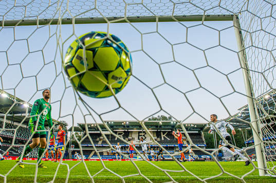 Gudmund Broks Kongshavn of Aalesund looks dejected after the 1-3 goal