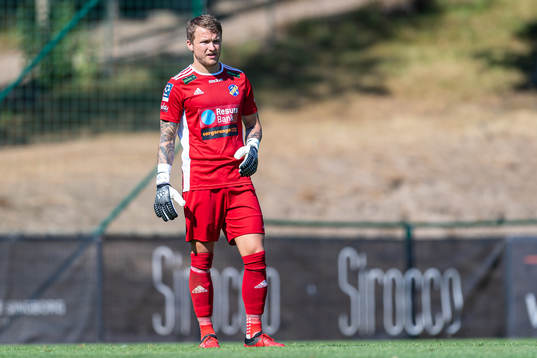 Eskilsminnes målvakt Pontus Löfvenmark