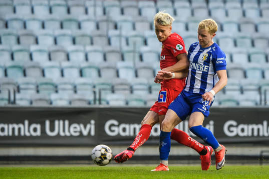 IFK Norrköpings Pontus Almqvist och IFK Göteborgs Victor