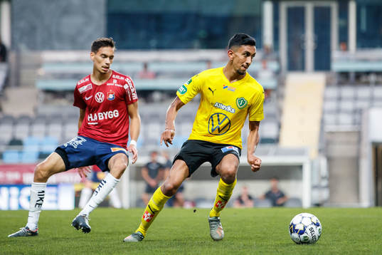 Örgrytes Fredrik Zanjanchi och Jönköpings Amir Al-Ammari