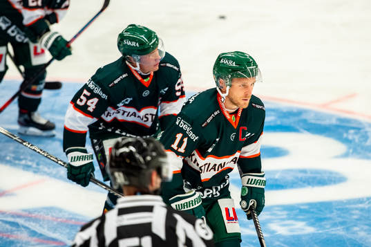 Kristianstads Fredrik Hansson jublar