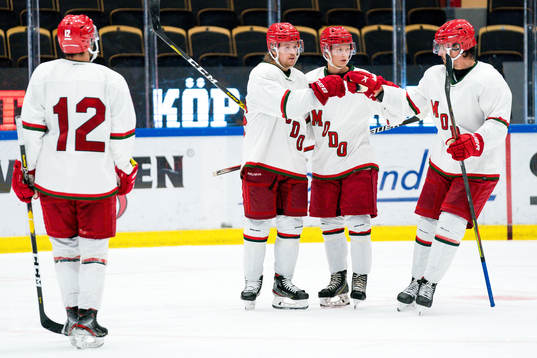 Modos Mikkel Aagaard, Aleksi Heponiemi och Jesper Lindgren