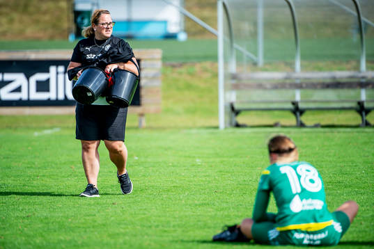 Dösjöbros lagledare Linda Malm Svensson