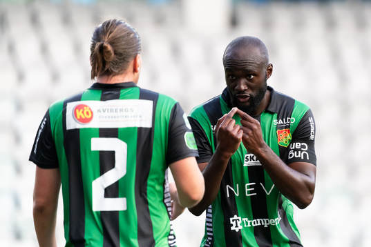 GAIS Charlie Weberg i samtal med Borins Lumbana