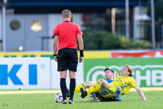 Halmstads Jonathan Svedberg och Sundsvalls Oliver Berg