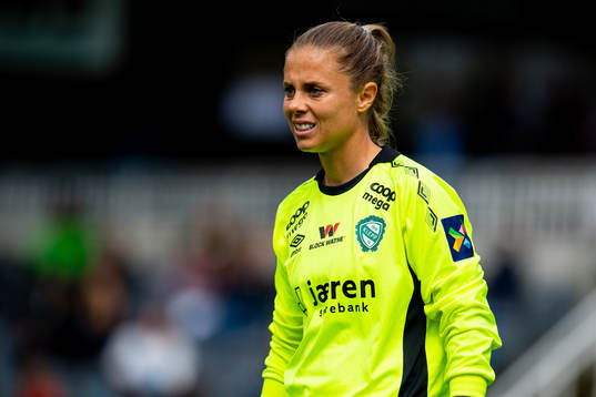 Goalkeeper Adelaide Gay of Klepp
