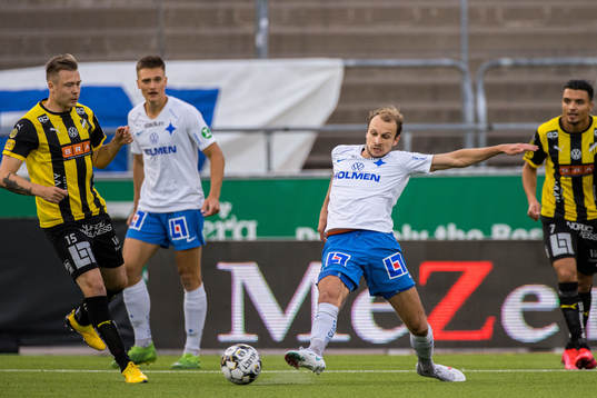 Häckens Alexander Söderlund och IFK Norrköpings Lars