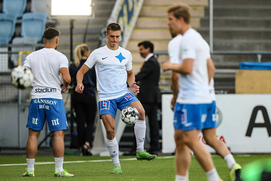 IFK Norrköpings Rasmus Stensbæk Lauritsen före