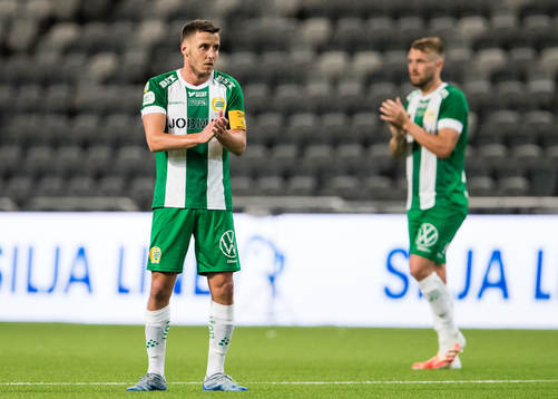 Jeppe Andersen and Mads Fenger Nielsen of Hammarby