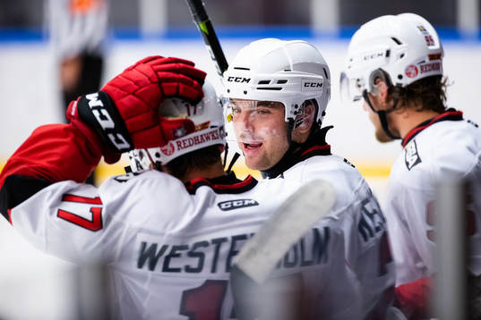 Malmö Redhawks Pathrik Westerholm och Pontus Westerholm