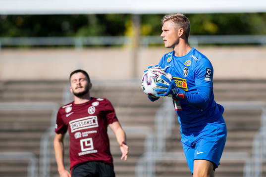 Landskronas målvakt Philip Mårtensson